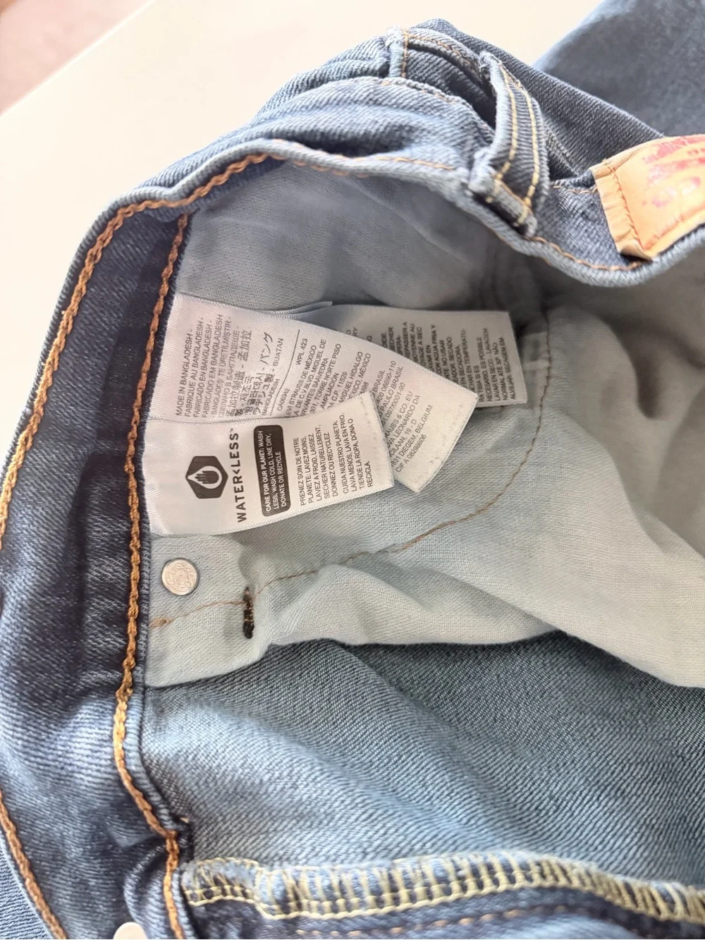 Levi's Men's Blue Straight-Leg Jeans 511